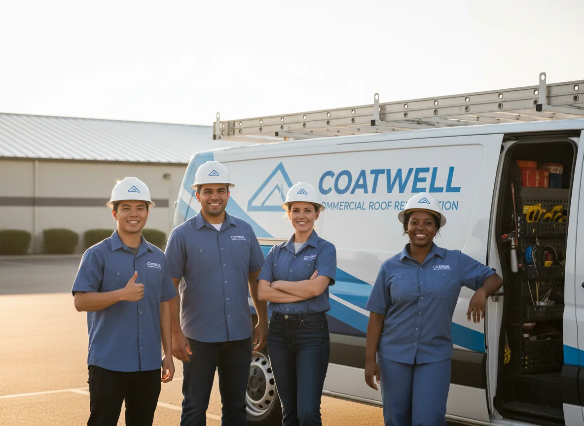Commercial roof coating company in Ozawkie, KS